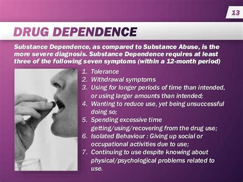 Drug Dependence & Abuse - Presentation by Akshay Anand