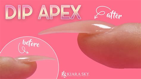 💅🏼 How to Build An Apex on Your Nail Using Dip Powder Nail Tutorial 💕 ...