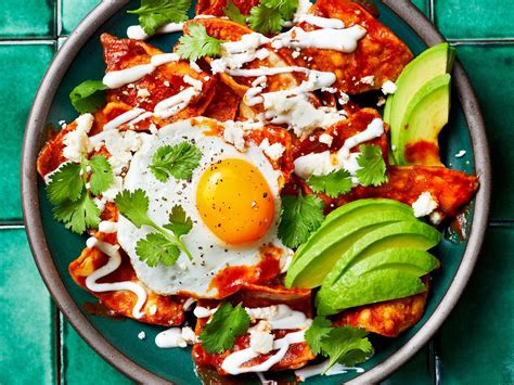 Chilaquiles Rojos with Fried Eggs and Cotija Recipe | Recipe | Wine recipes, Easy egg recipes ...