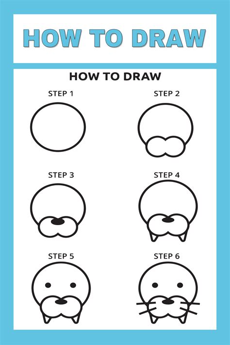 How to Draw Animals Step by Step 15279431 Vector Art at Vecteezy