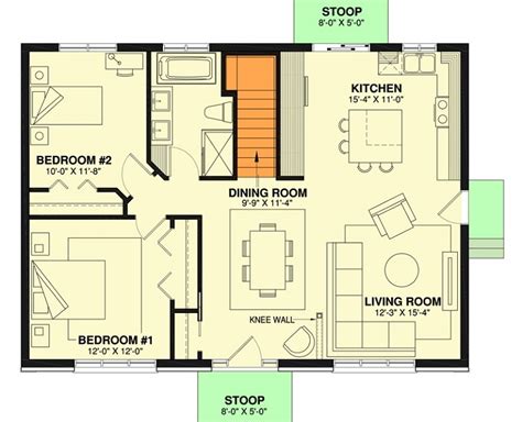 2 Bedroom House Plans for Stylish Homes | CK