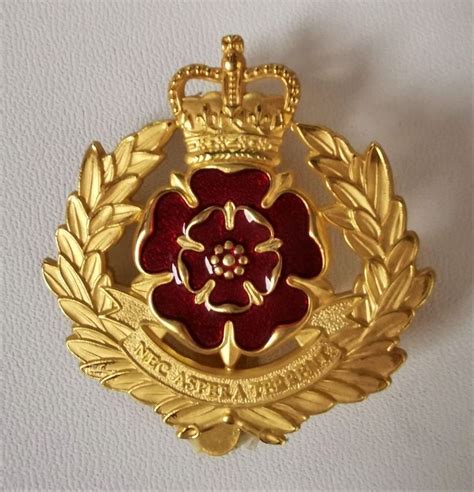 Duke of Lancs Cap Badge | Badge, Crown royal, Cap