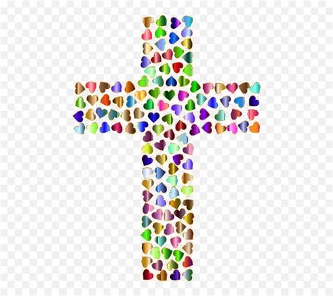 Christ Christian Cross - Colorful Cross Clipart Emoji,Jesus Cross Emoji ...