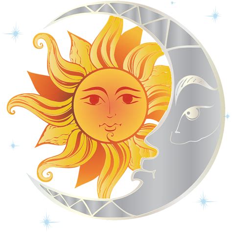 Download Sun, Moon, Stars. Royalty-Free Vector Graphic - Pixabay