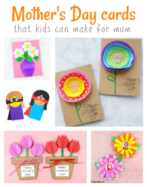 16 Mother's Day Cards Kids Can Make at Home or in the Classroom ...