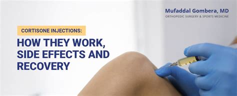 Cortisone Injections: How They Work, Side Effects and Recovery - Mufaddal Gombera, MD
