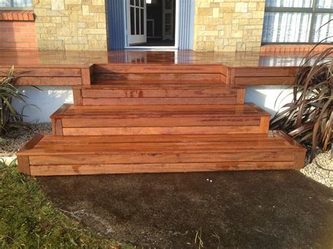 Pin on New front deck with wider steps