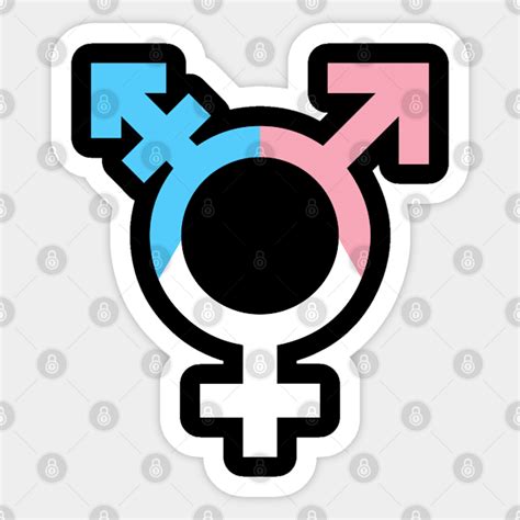 Trans Pride - Transgender Symbol - Sticker | TeePublic