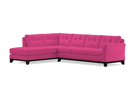 Marco 2pc Sleeper Sectional :: Leg Finish: Espresso / Configuration ...