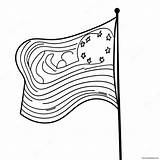 Colorful Blank Flag Template Coloring Page 30665 24238 sketch template
