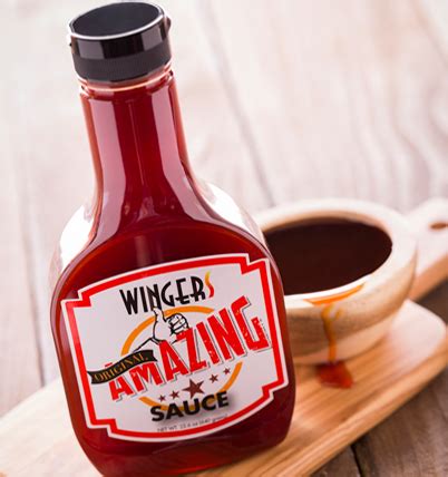 WINGERS Original Amazing Sauce and Rebel Sauce - Freakin' Amazing!