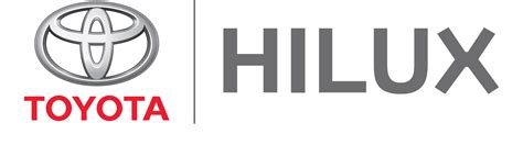 Logo Toyota Hilux Png (1853x598), Png Download