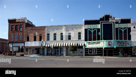 Historic downtown Talladega, Alabama Stock Photo - Alamy