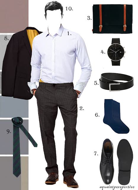 A Quaint Perspective: How to dress for an Interview - Men