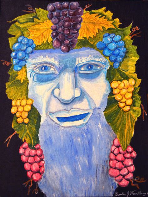 Dionysus Greek God Of Wine Painting by Gordon Wendling - Pixels