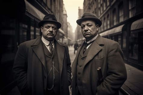 Portrait of Classy London Gangsters in 1900s Free Stock Photo | picjumbo