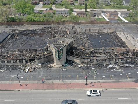 Destruction At Oak Forest Bowl Captured In Drone Photos | Oak Forest, IL Patch