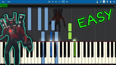 speakerman theme song but easy - YouTube