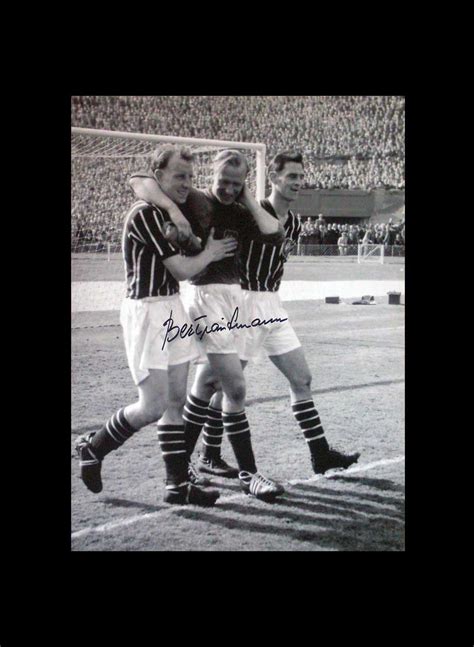 Bert Trautmann signed 1956 FA Cup Final photo (1) - All Star Signings