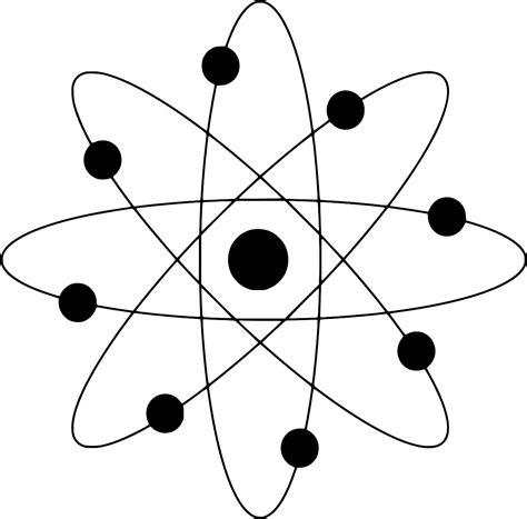 SVG > physics atomic atom diagram - Free SVG Image & Icon. | SVG Silh