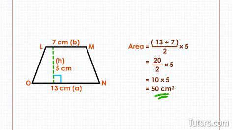 Trapezoid Perimeter Formula