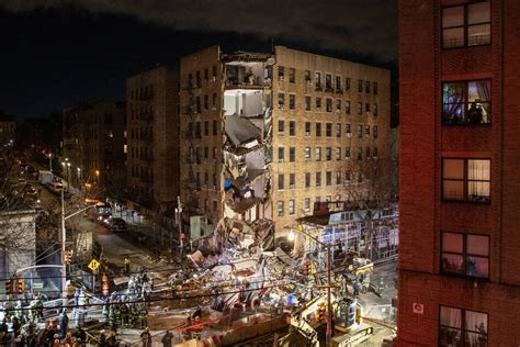 New York apartment building partially collapses: "People were screaming"