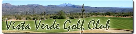 Vista Verde Golf Club | Arizona Golf Vacations and Course Reviews | Vista Verde Golf Vacation ...