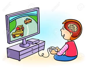 Boy Playing Video Games Clipart | Free Images at Clker.com - vector clip art online, royalty ...