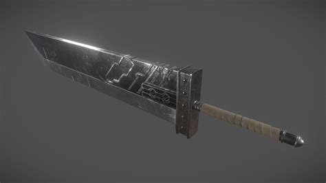 Cloud Strife's Buster Sword - FFVII Remake - 3D model by MiguelFua ...