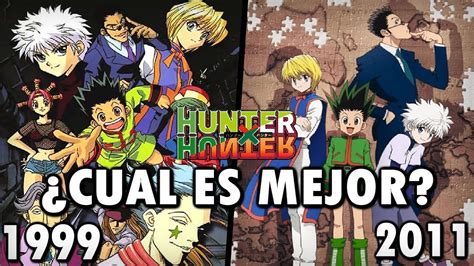 HUNTER X HUNTER | 1999 VS 2011 ¿QUE ANIME ES MAS FIEL AL MANGA ...