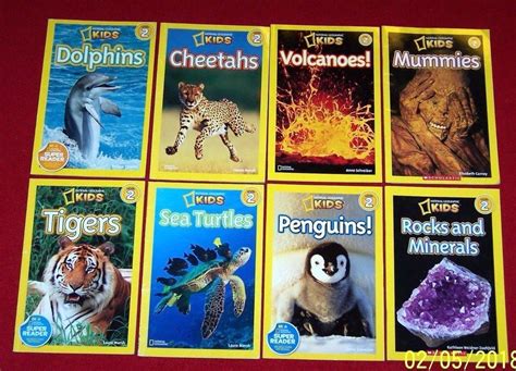 8 National Geographic Kids Science Readers level 2 Books | Science for ...