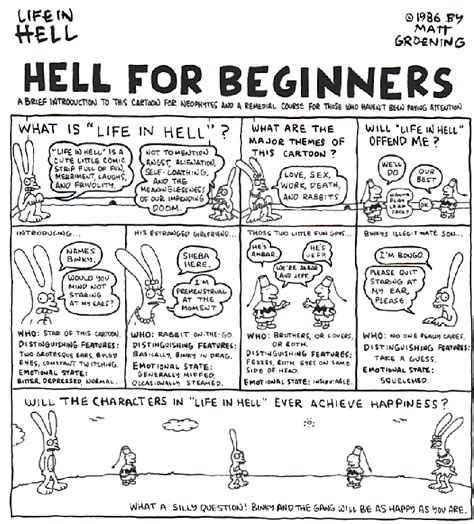 Life In Hell - Life In Hell Comic