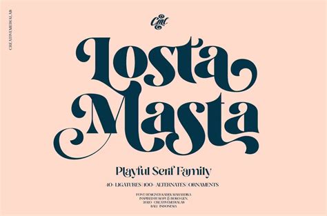 Losta Masta Font - FreeDaFonts