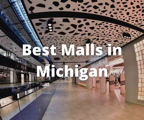 best shopping malls in michigan