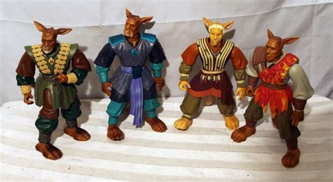 Lot 4 Warriors of Virtue Action Figures 1996 IJL CREATION / LBEI KANGAROOS | eBay