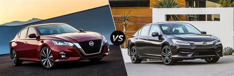 2019 Nissan Altima vs 2019 Honda Accord