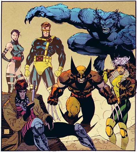 X-Men Blue Team by Jim Lee and Chris O'Halloran : r/comicbooks