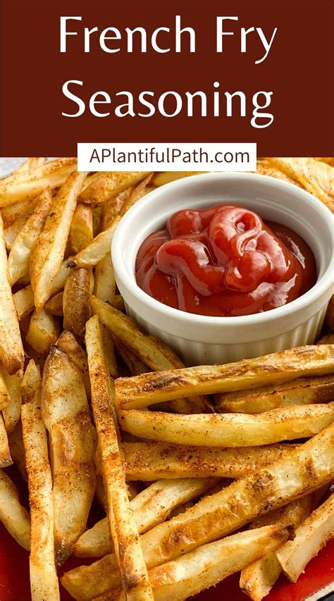 Homemade Fry Seasoning Recipe - A Plantiful Path