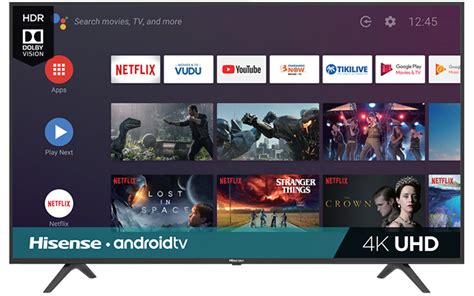 4K UHD Android Smart TV (2018) (58H6550E) - Support - Hisense USA