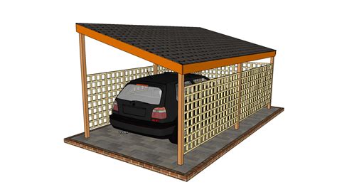 How to build a wooden carport | HowToSpecialist - How to Build, Step by Step DIY Plans