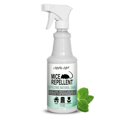 Mighty Mint 16oz Mice Repellent Peppermint Oil Spray - Walmart.com ...