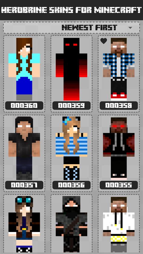 Herobrine Skins for Minecraft PE:Amazon.com:Appstore for Android