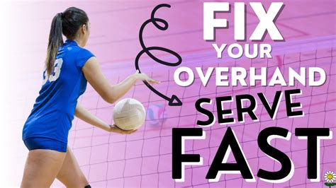 Overhand Serve A Volleyball Over THE NET! ⎮Volleyball Drills