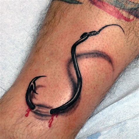 Fish Hook Tattoos Designs, Ideas and Meaning - Tattoos For You