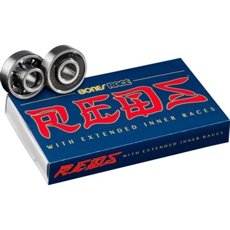 Bones Reds Race Built-In Bearings - MUIRSKATE