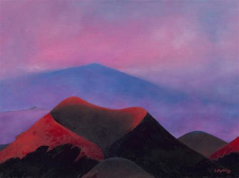 Mauna Kea Paintings – Catherine Robbins