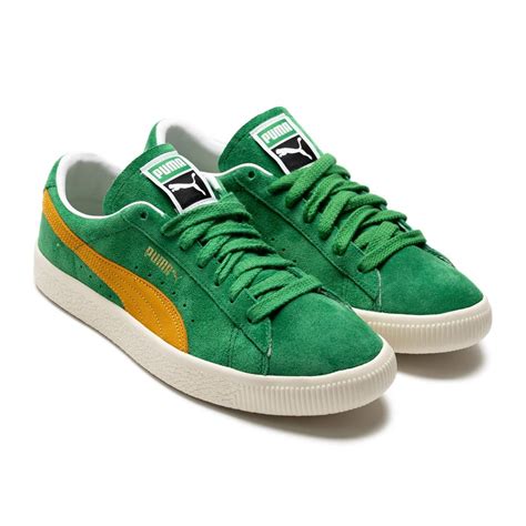 Puma Men Suede VTG (green / amazon green / saffron / ivory glow) | Men ...