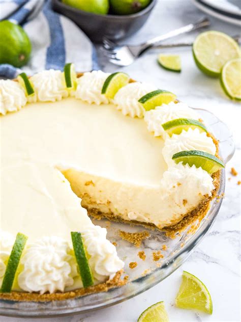 No Bake Key Lime Pie {Key Lime Cream Pie} | Plated Cravings