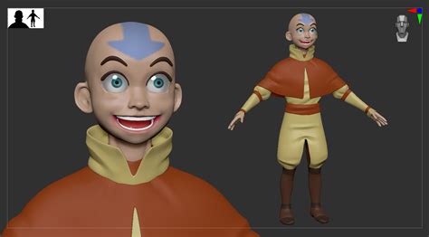 João Baptista - Avatar the Last Airbender fan art - Aang