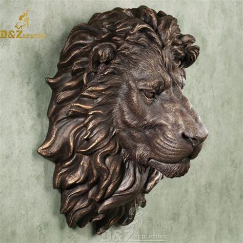 lion metal wall art decor | Lion sculpture, Sculpture, Wall sculpture art